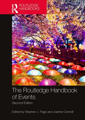 The Routledge Handbook of Events de Stephen J. Page