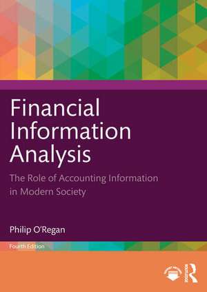 Financial Information Analysis de Philip O'Regan