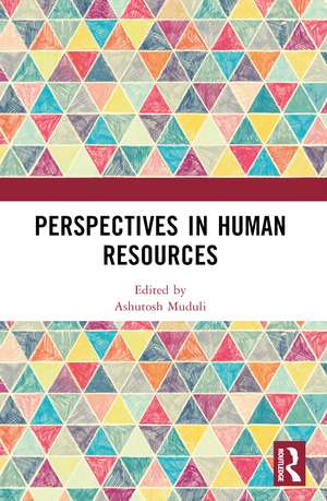 Perspectives in Human Resources de Satyajit Chakrabarti