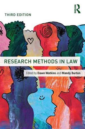 Research Methods in Law de Dawn Watkins