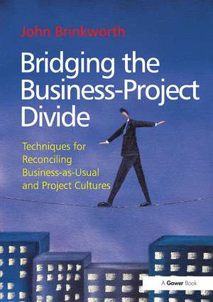 Bridging the Business-Project Divide: Techniques for Reconciling Business-as-Usual and Project Cultures de John Brinkworth