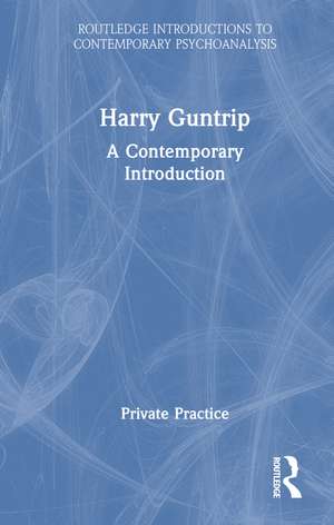 Harry Guntrip: A Contemporary Introduction de Loray Daws
