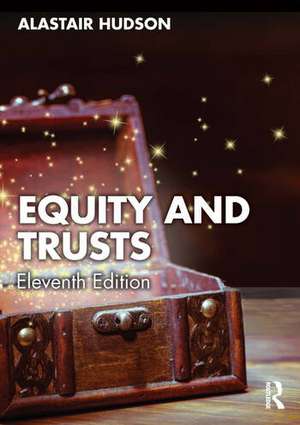 Equity and Trusts de Alastair Hudson