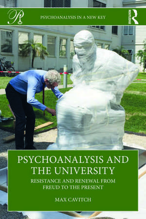 Psychoanalysis and the University de Max Cavitch