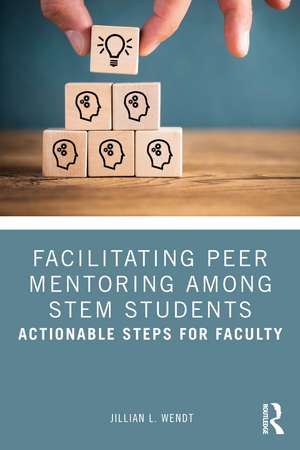 Facilitating Peer Mentoring Among STEM Students: Actionable Steps for Faculty de Jillian L. Wendt