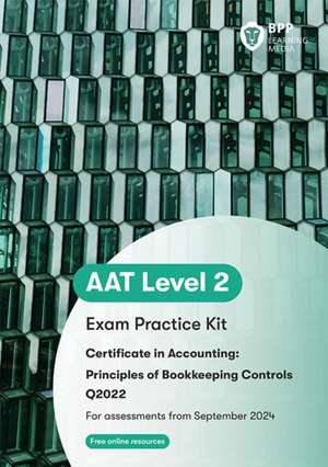 AAT Principles of Bookkeeping Controls de Bpp Learning Media