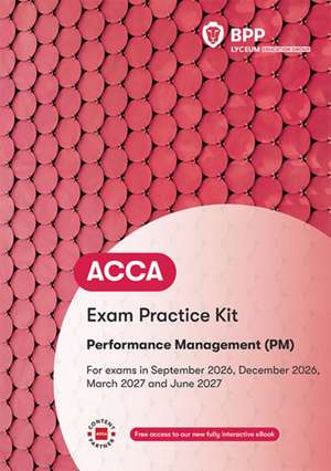 ACCA Performance Management de Bpp Learning Media