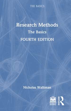 Research Methods: The Basics de Nicholas Walliman
