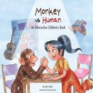 Monkey vs Human de Chris James Allen