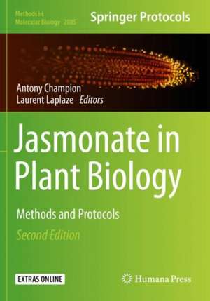 Jasmonate in Plant Biology: Methods and Protocols de Antony Champion