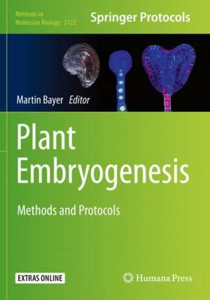 Plant Embryogenesis: Methods and Protocols de Martin Bayer