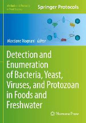 Detection and Enumeration of Bacteria, Yeast, Viruses, and Protozoan in Foods and Freshwater de Marciane Magnani