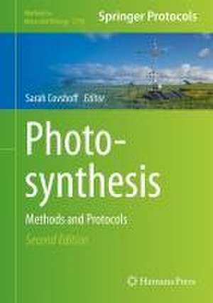 Photosynthesis : Methods and Protocols de Sarah Covshoff