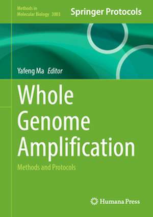 Whole Genome Amplification de Yafeng Ma