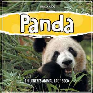 Panda: Children's Animal Fact Book de Bold Kids