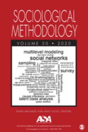 Sociological Methodology: V50.1 de David M Melamed