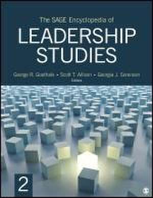 The Sage Encyclopedia of Leadership Studies de George R Goethals