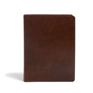 KJV Study Bible, Full-Color, Brown Bonded Leather de Holman Bible Publishers