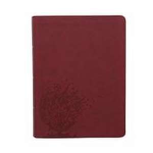 CSB Experiencing God Bible, Burgundy Leathertouch, Indexed de Csb Bibles By Holman