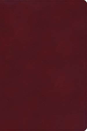 NASB Giant Print Reference Bible, Burgundy Leathertouch de Holman Bible Publishers