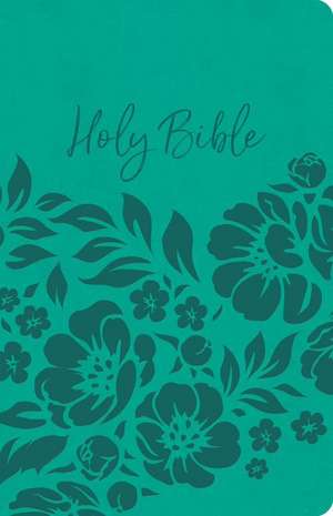 KJV Thinline Bible, Value Edition, Teal Leathertouch de Holman Bible Publishers