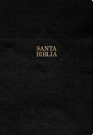 Rvr 1960 Biblia Letra Supergigante, Negro Piel Fabricada Con Índice (Edición 2023) de B&h Español Editorial