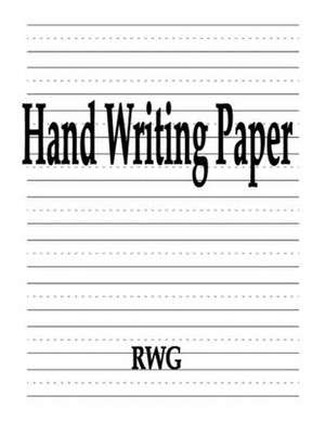 Hand Writing Paper de Rwg