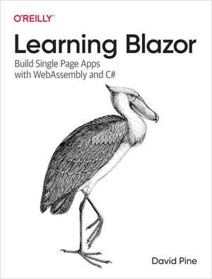 Learning Blazor de David Pine