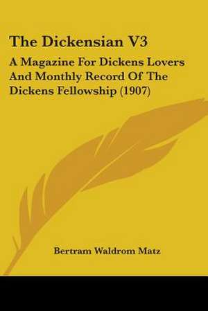 The Dickensian V3 de Bertram Waldrom Matz