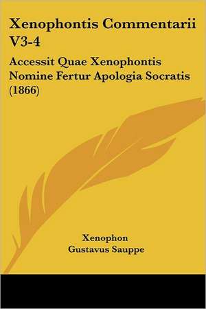 Xenophontis Commentarii V3-4 de Xenophon