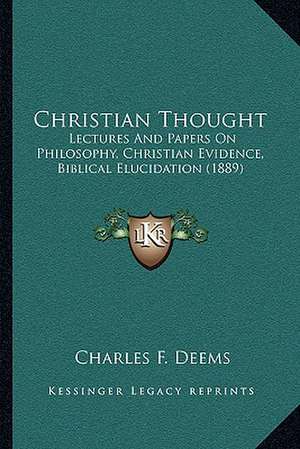 Christian Thought de Charles F. Deems