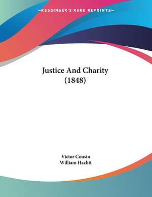 Justice And Charity (1848) de Victor Cousin