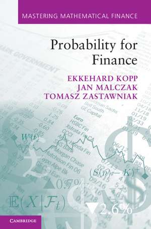 Probability for Finance de Ekkehard Kopp