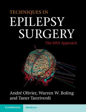 Techniques in Epilepsy Surgery: The MNI Approach de André Olivier