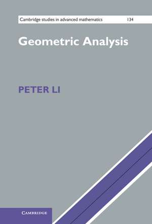 Geometric Analysis de Peter Li