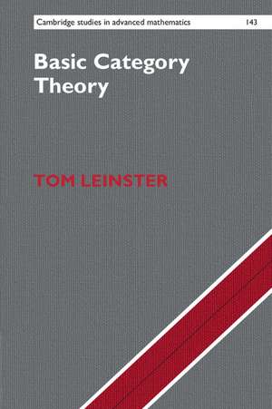 Basic Category Theory de Tom Leinster