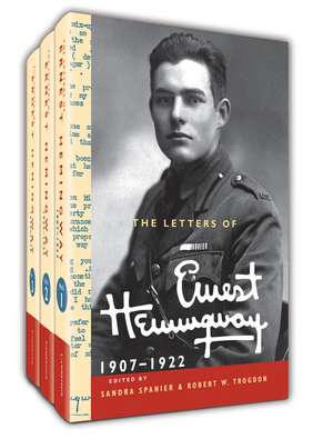 The Letters of Ernest Hemingway Hardback Set Volumes 1-3: Volume 1-3 de Ernest Hemingway