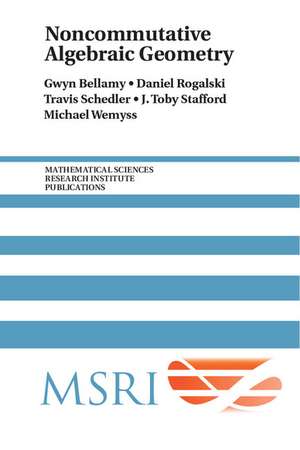 Noncommutative Algebraic Geometry de Gwyn Bellamy