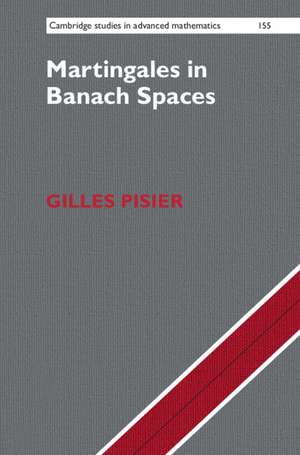 Martingales in Banach Spaces de Gilles Pisier