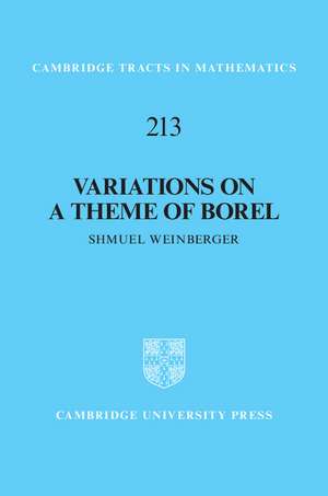 Variations on a Theme of Borel: An Essay on the Role of the Fundamental Group in Rigidity de Shmuel Weinberger