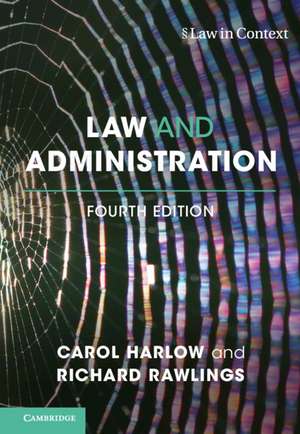Law and Administration de Carol Harlow