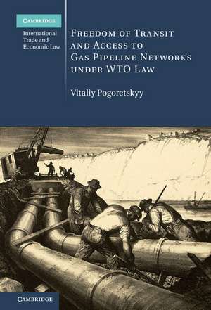 Freedom of Transit and Access to Gas Pipeline Networks under WTO Law de Vitaliy Pogoretskyy