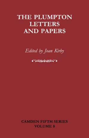 The Plumpton Letters and Papers de Joan Kirby