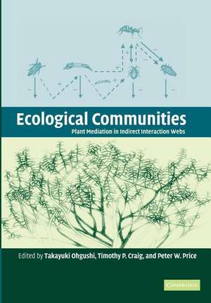 Ecological Communities: Plant Mediation in Indirect Interaction Webs de Takayuki Ohgushi