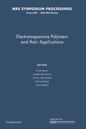 Electroresponsive Polymers and Their Applications de Vivek Bharti