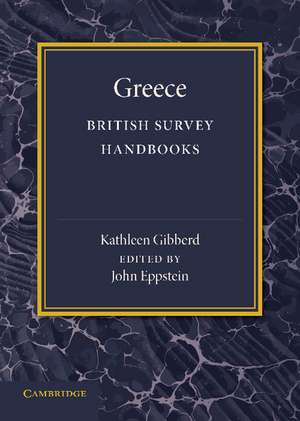 Greece de Kathleen Gibberd