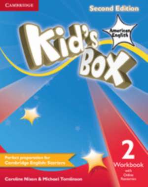 Kid's Box American English Level 2 Workbook with Online Resources de Caroline Nixon