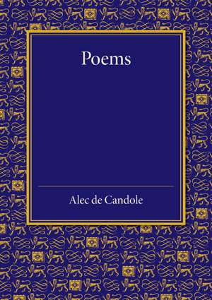 Poems de Alec de Candole