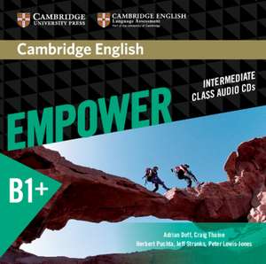 Cambridge English Empower Intermediate Class Audio CDs (3) de Adrian Doff