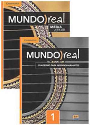 Mundo Real Media Edition Level 1 Student's Book plus ELEteca Access and Heritage Learner's Workbook (1-Year Access) de Celia Meana